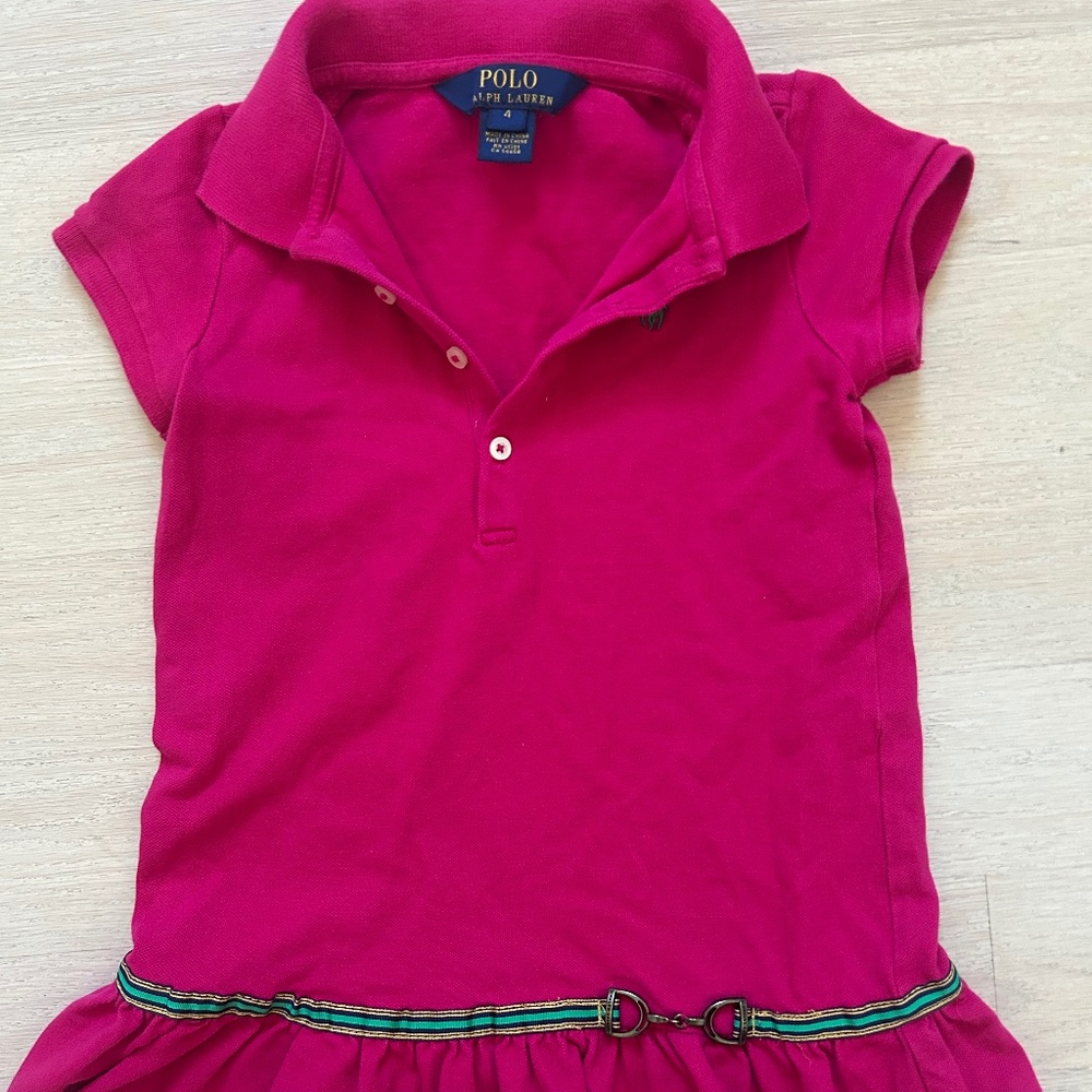 Polo Ralph Lauren Girls Dress - 4t